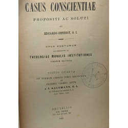 Casus Conscientiae Propositi ac soluti. Opus Postumum accommodatum...
