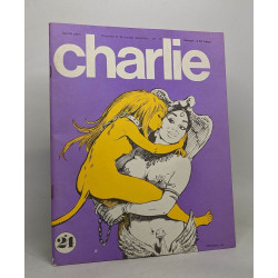 Lot de 18 revues "Charlie" - jan 71 / Jan 72 / Mars 72 / Sept 72 /...