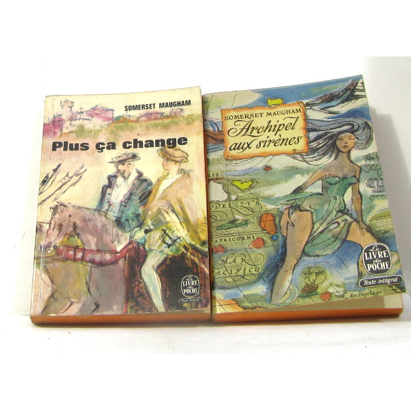 (Lot de 2 livres) Plus ça change - archipel aux sirènes