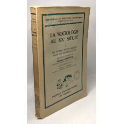 La sociologie au XXe siècle. Avec la collaboration de Wilbert E....
