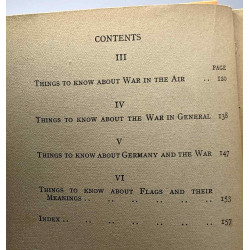 Thins to know about the war