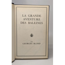 La grande aventure des baleines
