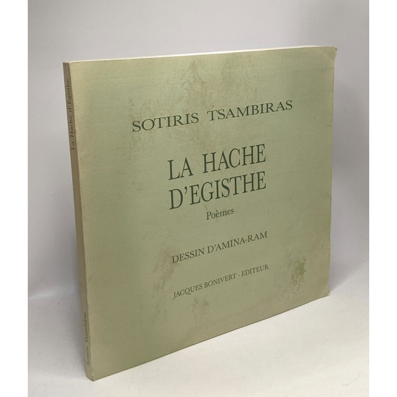 La hache d'Egisthe - Poèmes - dessin d'Amina-Ram