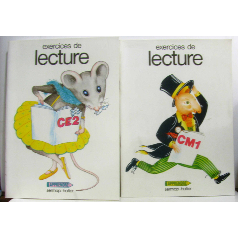 Exercices de lecture : C.E.2 + exercices de lecture CM1...