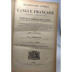 Dictionnaire général de la langue française du commencement du...