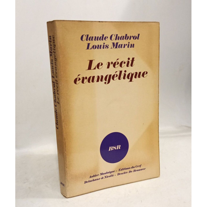 Le récit évangélique