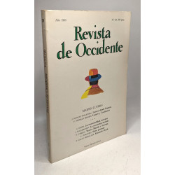 Revista de Occidente - Martin Lutero - Ano 1983 N°29