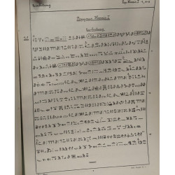 Papyrus Harris I - Hieroglyphische Transkription / BIBLIOTHECA...