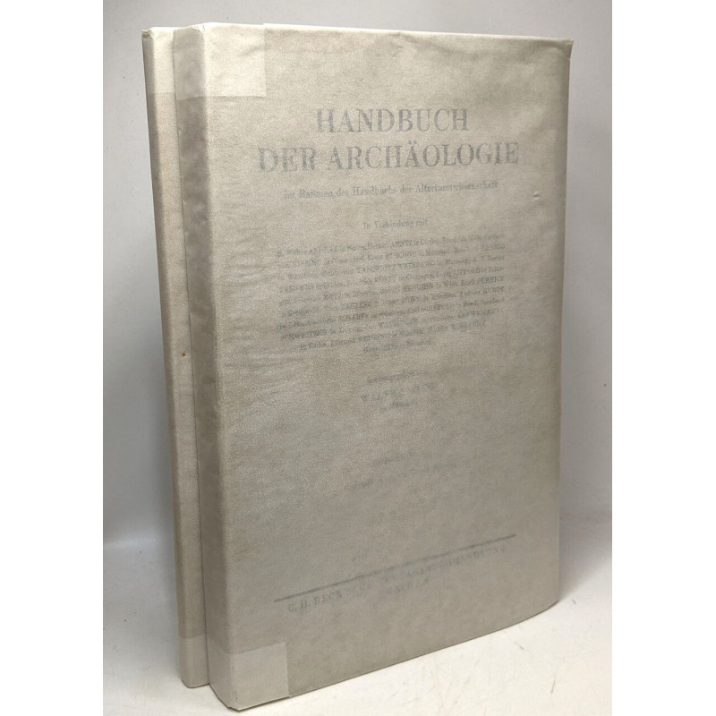 Handbuch der archäologie im rahmen des handbuchs der...