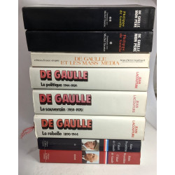 8 livres sur De Gaulle: De Gaulle Mon père (TOMES 1 et 2) + De...