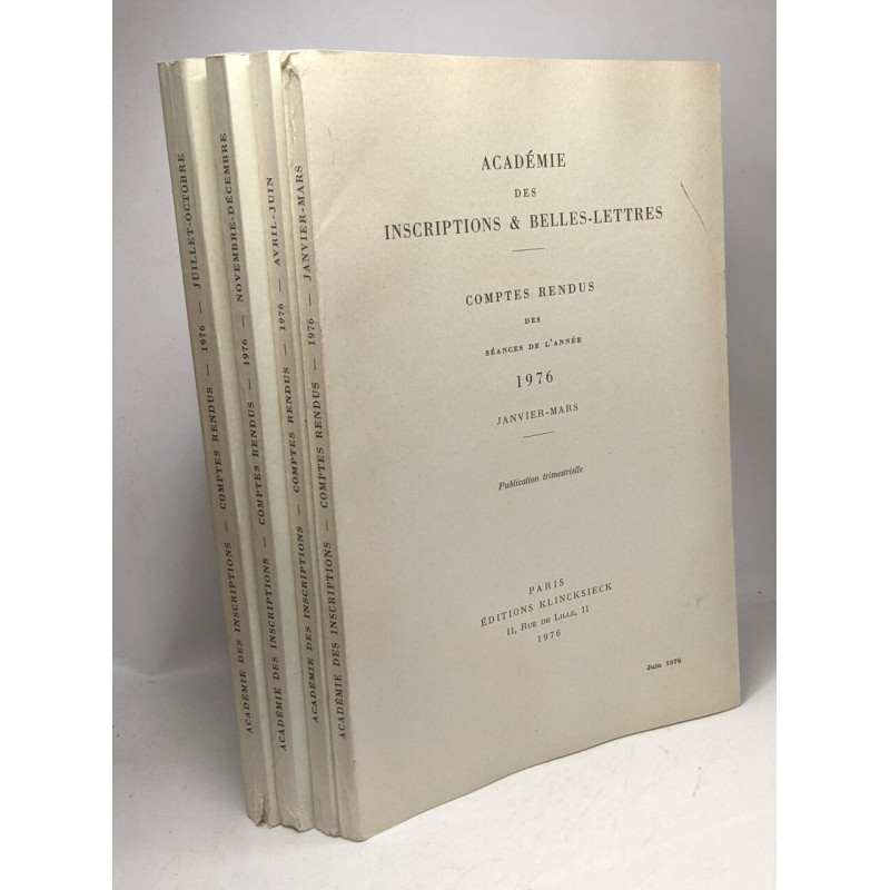 Académie des inscriptions et belles-lettres - comptes rendus des...