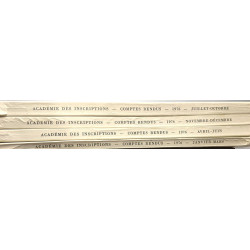 Académie des inscriptions et belles-lettres - comptes rendus des...