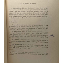 Sui dialetti iranici - estratto d'all'Archivio Glottologico...