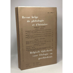 Rebue belge de philologie et d'histoire - LIV 1976 1 - I geniali...