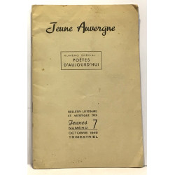 Jeune Auvergne numéro 7 - octobre 1949 trimestriel - numéro...
