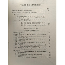 Histoire des sciences exactes et naturelles dans l'antiquité...