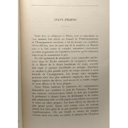 Précis de législation maritime - Première partie - droit...