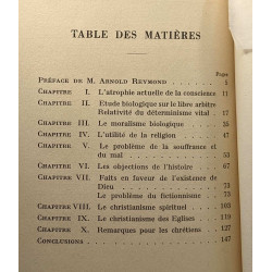 Étude biologique et scientifique des grands problèmes religieux