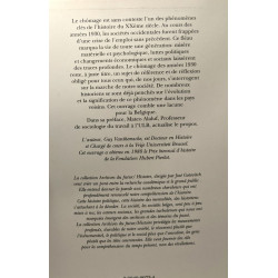 Le chômage en Belgique de 1929 à 1940 son histoire son actualité -...