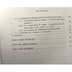 Le chômage en Belgique de 1929 à 1940 son histoire son actualité -...
