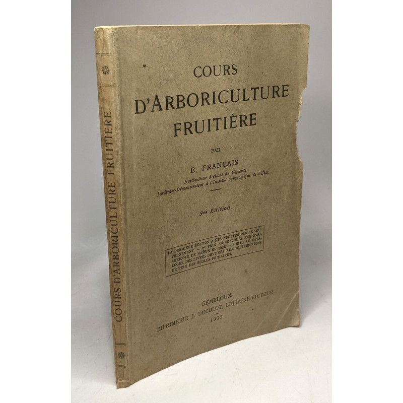 Cours d'arboriculture - 5me édition