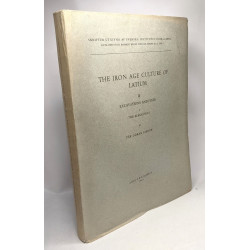 The iron age culture of latium - I/ classifcation and analysis...