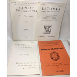 8 documents de Michel de Waha (voir descriptif complet) diverses...