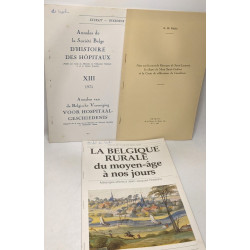8 documents de Michel de Waha (voir descriptif complet) diverses...