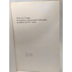8 documents de Michel de Waha (voir descriptif complet) diverses...