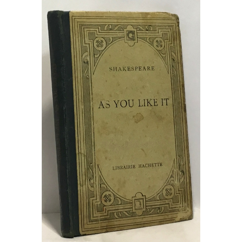 As you like it - édition illustrée avec introduction et des notes...