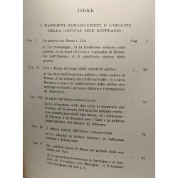 I rapporti romano-ceriti e l'origine della civitas sine suffragio