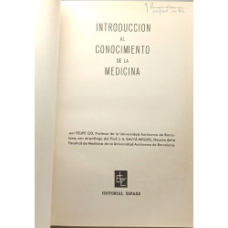 Introducción al conocimiento de la medicina
