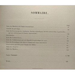 Tables annuelles de constantes et données numériques de chimie...