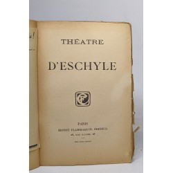 Théatre d'Eschyle