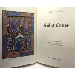Saint Louis à la Sainte Chapelle --- Catalogue de l'exposition...