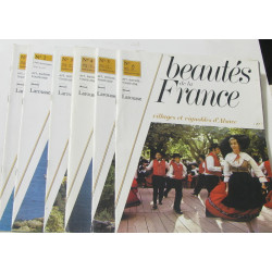 Beautés de la france (lot de 6 revues du n°1 eu n°6) la camargue -...