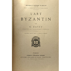 L'art byzantin - bibliothèque de l'enseignement des beaux-arts