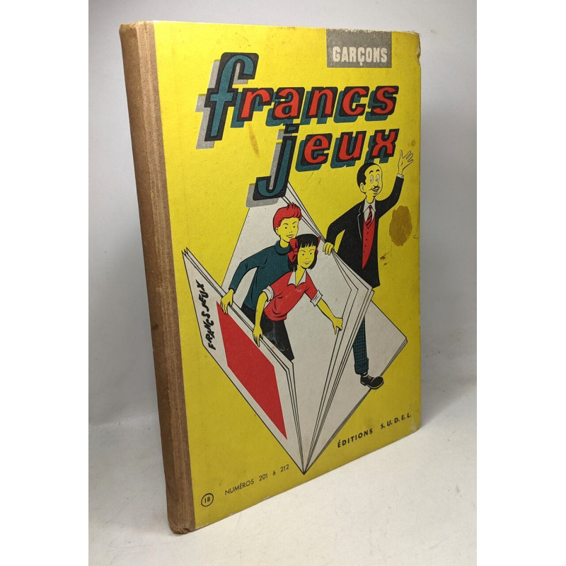 Francs jeux garçons n°201 à 212
