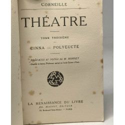 Théâtre TOME PREMIER - La Galerie du Palais - L'illusion comique -...
