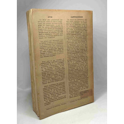 Table générale de la revue belge de philologie et d'histoire TOMES...
