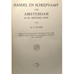 Handel en scheepvaart van Amsterdam in de vijftiende eeuw