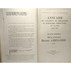 Annuaire de l'institut de philologie et d'histoire orientales et...