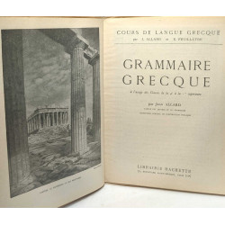 Grammaire grecque à l'usage des Classes de la 4e à la 1re...