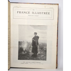 Lot de 2 recueils de "La france illustrée - paraissant le samedi":...