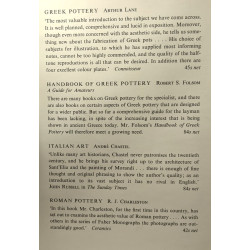 Greek and Roman Art - 3000 B.C. to A.D. 550
