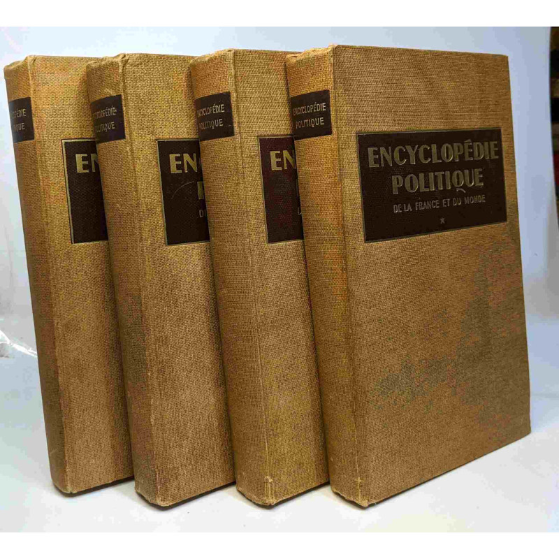 Encyclopédie Politique de la France et du monde 3e édition tome un...