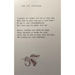 Feux d'Aulne - frontispice de l'auteur - ornements d'A.-Jacqueline...