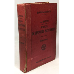 Précis d'histoire naturelle - septième édition revue et amendée -...