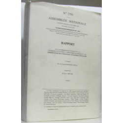 Assemblée nationale Rapport de la commission d'enquête chargée...