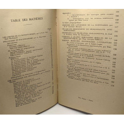 La Métapsychique. Tome 1er 1940-1946. Tome 1er Institut...